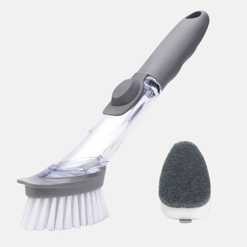 1/5Pcs Double Use Kitchen Cleaning Brush