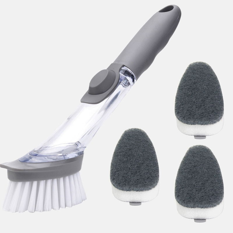 1/5Pcs Double Use Kitchen Cleaning Brush