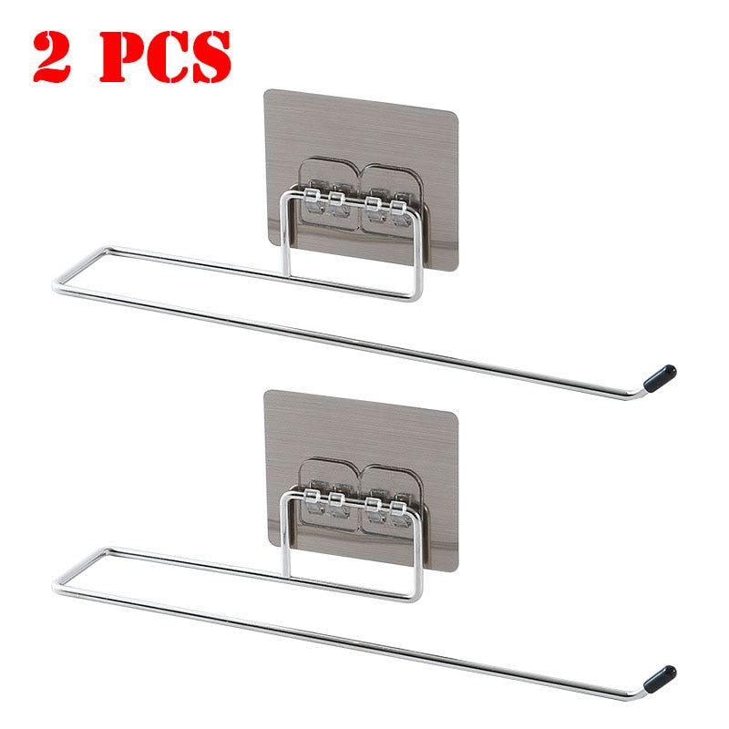 1/2pcs Hanging Toilet Paper Holder Roll Paper