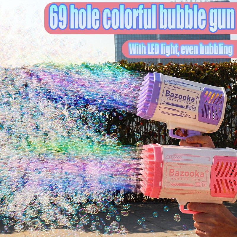 Soap Bubbles Machine Gun