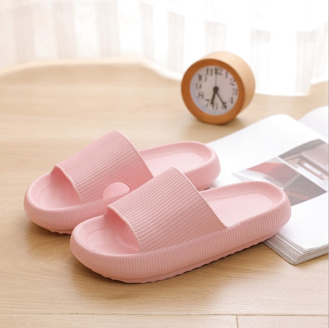 Thick Platform Bathroom Home Slippers