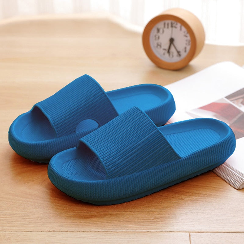 Thick Platform Bathroom Home Slippers