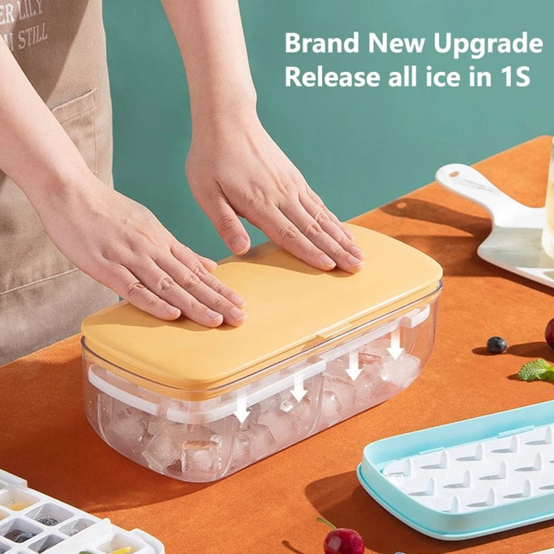 2022 Silicone Ice Mold And Storage box