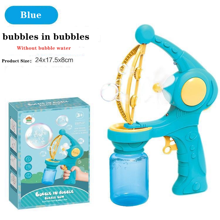 Soap Bubbles Machine Gun