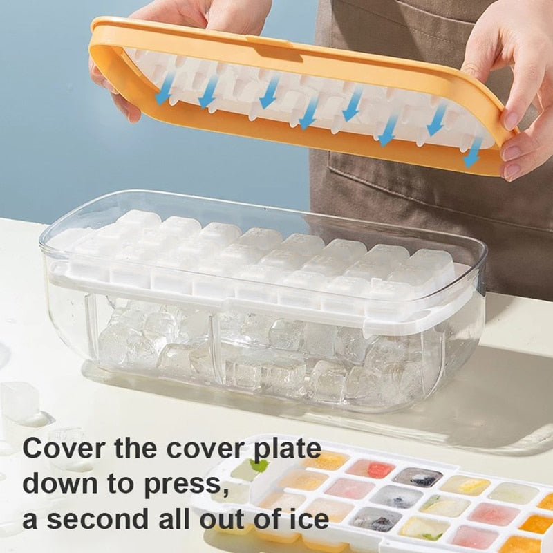 2022 Silicone Ice Mold And Storage box