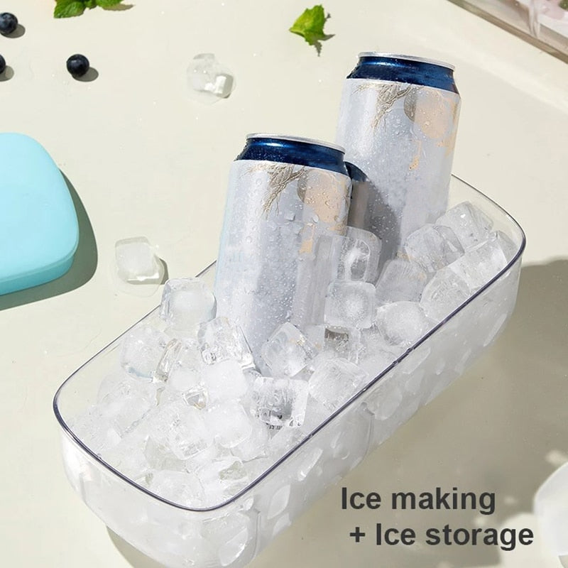 2022 Silicone Ice Mold And Storage box